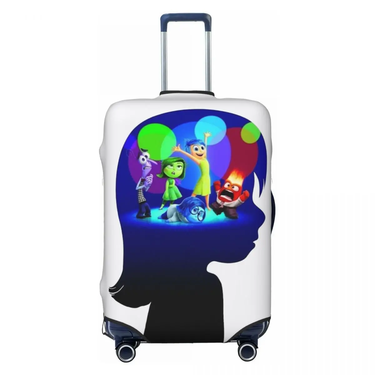 

Custom Inside Out Cartoon Luggage Cover Protector Fashion Travel Suitcase Covers for 18-32 Inch