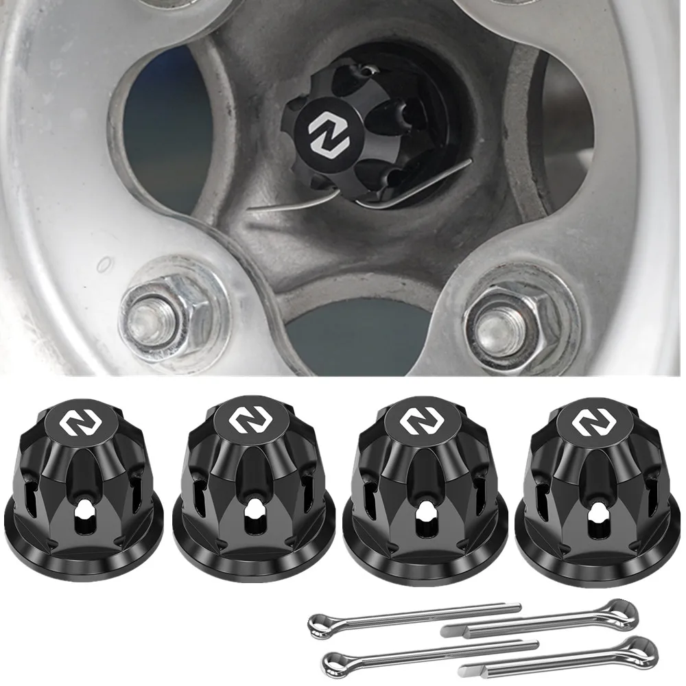 For Honda TRX450R 2006-2009 Front&Rear Wheel Axle Nuts Covers Cap TRX250X 2009-2023 TRX450ER 2006-2014 TRX400X 2009-2014 TRX300X