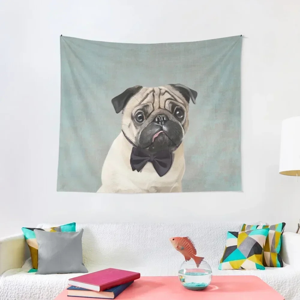 

Mr Pug Tapestry Decorative Paintings House Decor Wall Carpet Tapestry