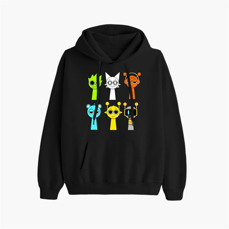 

sprunki Vintage 90s Hoodie Men and Women Hip-hop Sports Harajuku Pullover Sweatshirt Spring Sweatshirt