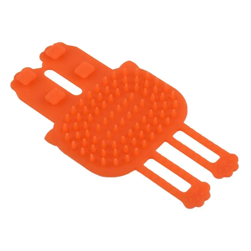 

Cat Corner Scratcher Cat Wall Comb Massage Tool Safe Silicone Adjustable Strap Grooming Massage Brush For Long Short Hair Kitten