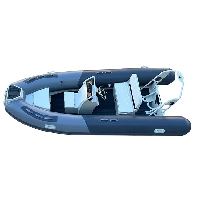 Small Dinghy 14ft Rhib 430 Hypalon/PVC Aluminum Hull RIB Inflatable