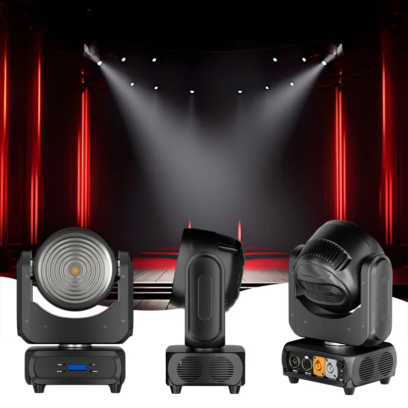 LED Spotlight 120W Cool Warm White Moving Head Water Ripple Lens Linear CTO Support DMX512 For in Club Stage Birthday Party