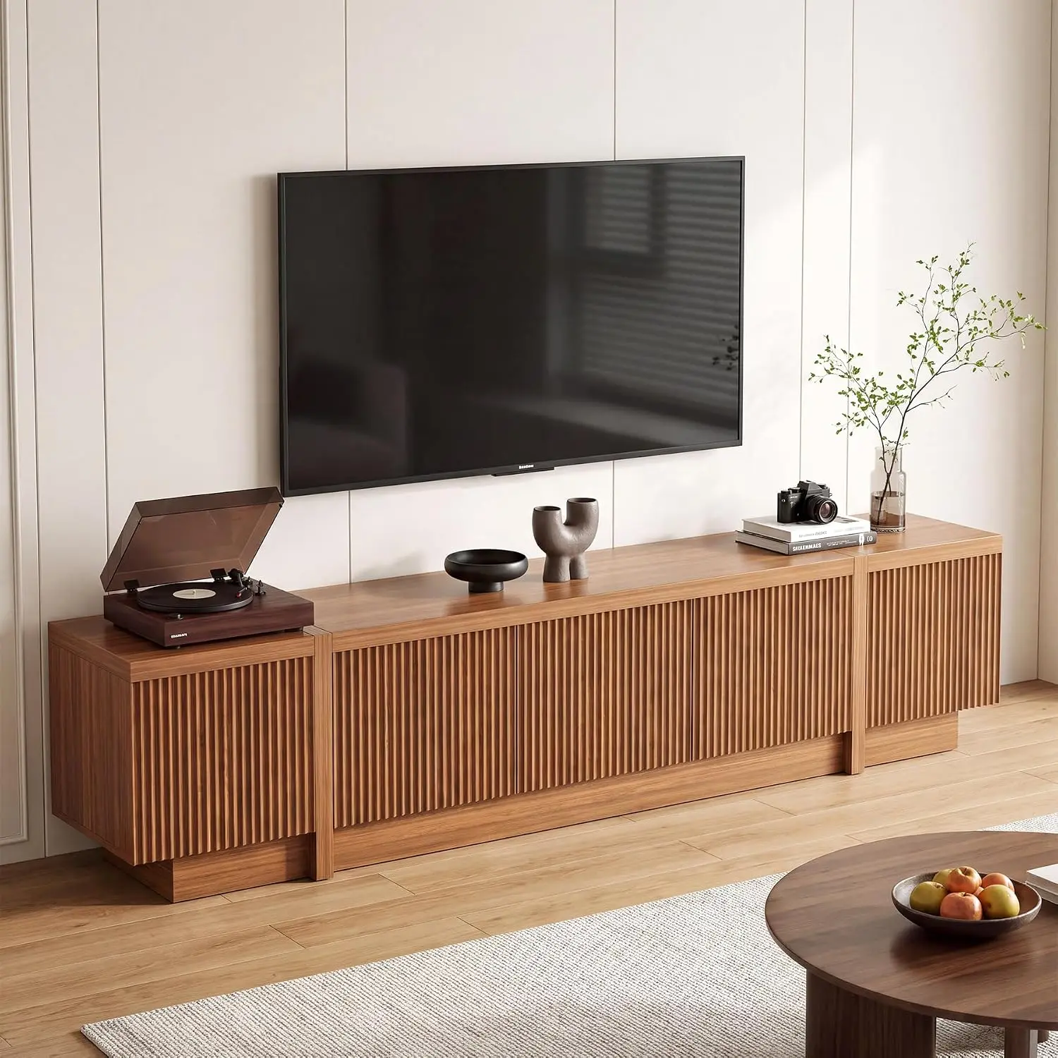 Fluted TV Stand 86.75