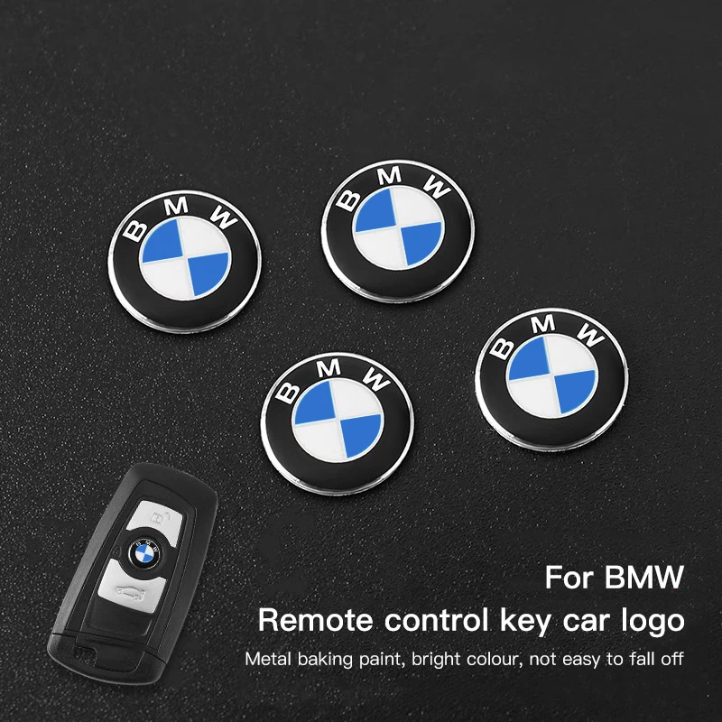 5Pcs Car Key Sticker Logo 3D Metal Car Key Logo Sticker Emblem For BMW F07 F34 F10 F20 F48 F39 F30 F25 F26 F15 F16 F22 F32 E90