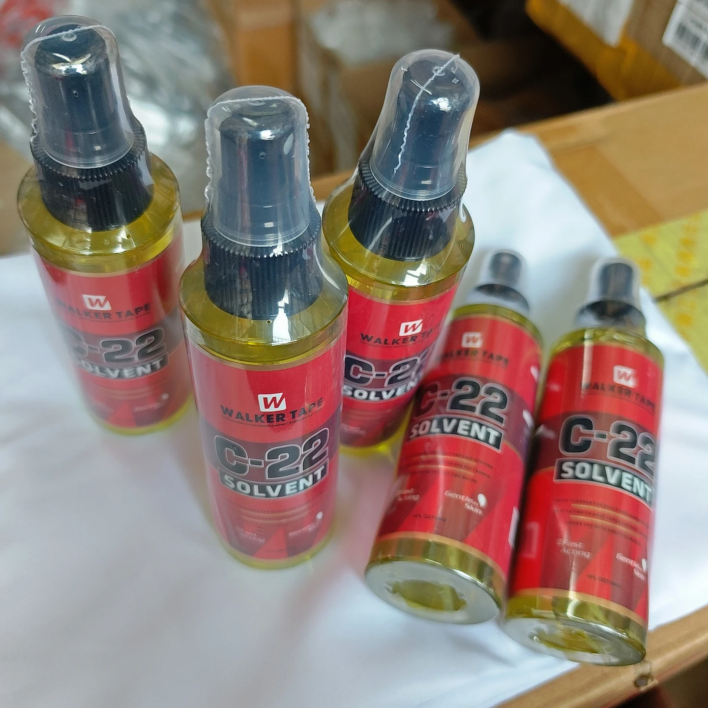 

20/10/5PC Wholesale C22 solvent by walker tape spray remove glue walker tape remover solvent wig hair replacement glue hair glue