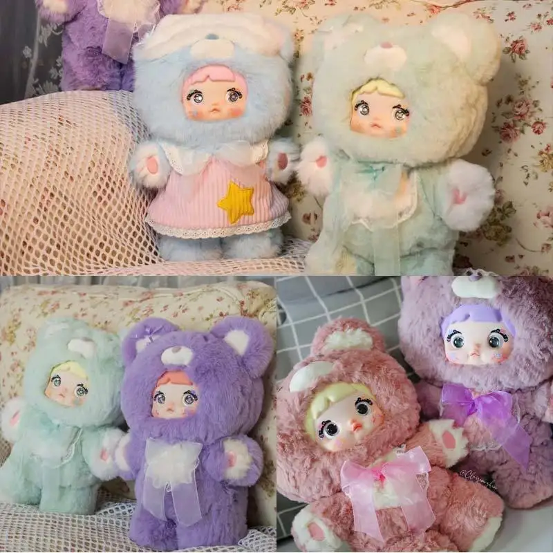 

Nommi 400% слепая коробка Goodnight Bear Series Nommi виниловая кукла украшение комнаты серия кукла Mystery Box игрушка Рождественский подарок