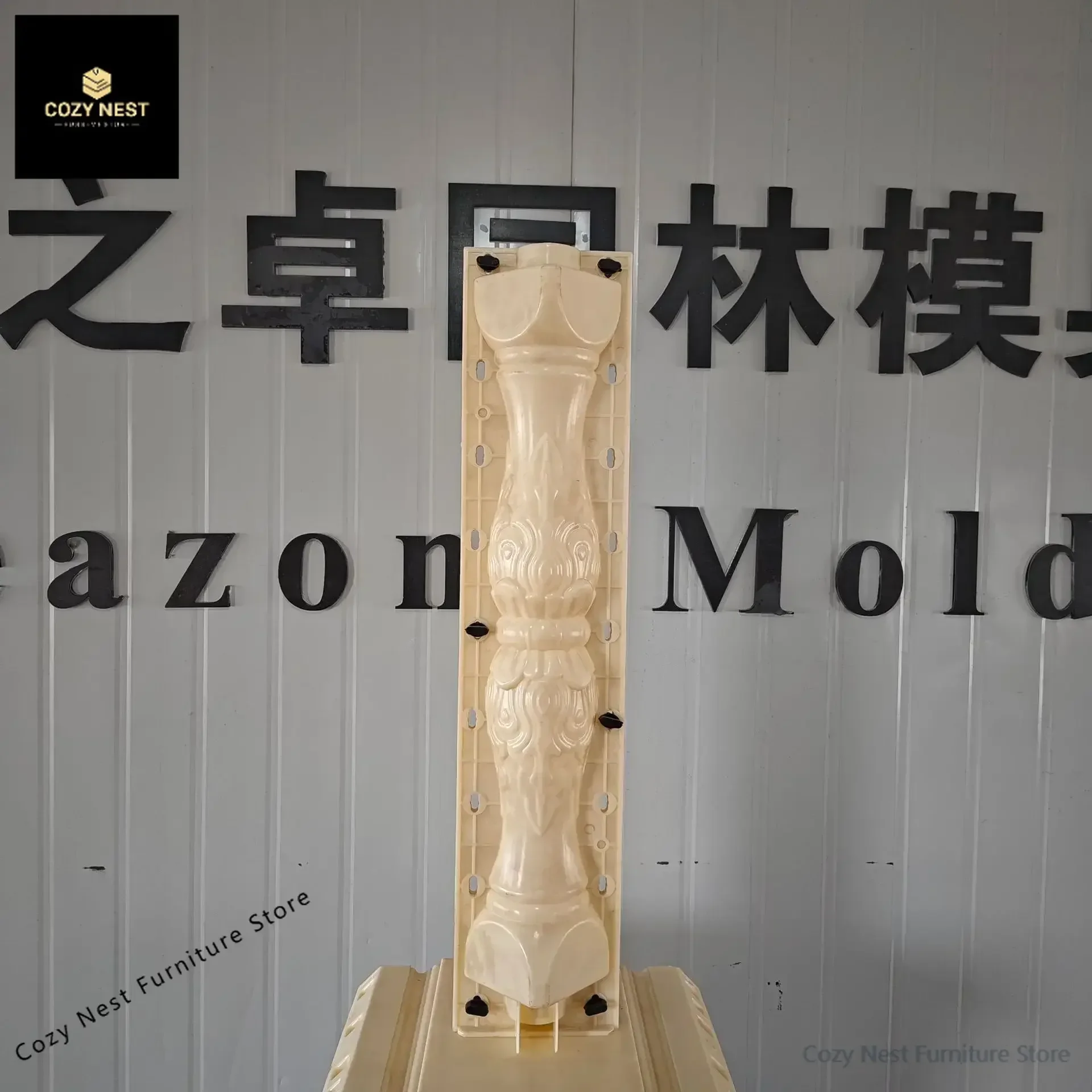 For flowers, vase columns, thickened cement products, mold height 70 cm, stairs, handrails, fences, guardrails