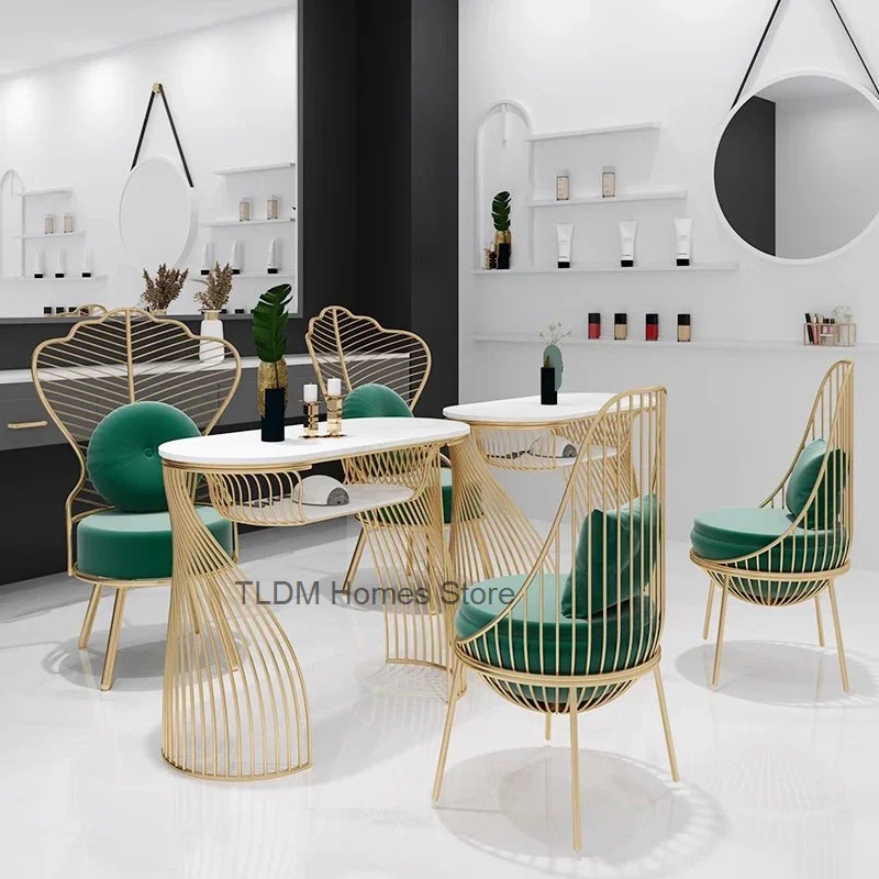 

Nordic Trend 2024 Salon Furniture Table Nails Manicure Gel Nail Equipment Art Simplicity Design Decoration Manicure Moveis Desk