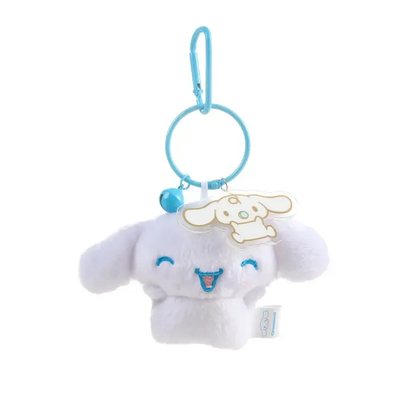 10 cm Sanrio My Melody Kuromi Cinnamoroll Hello Kitty Kat Hangyodon Purin Hond Knuffel Anime Knuffels Sleutelhangers Hanger