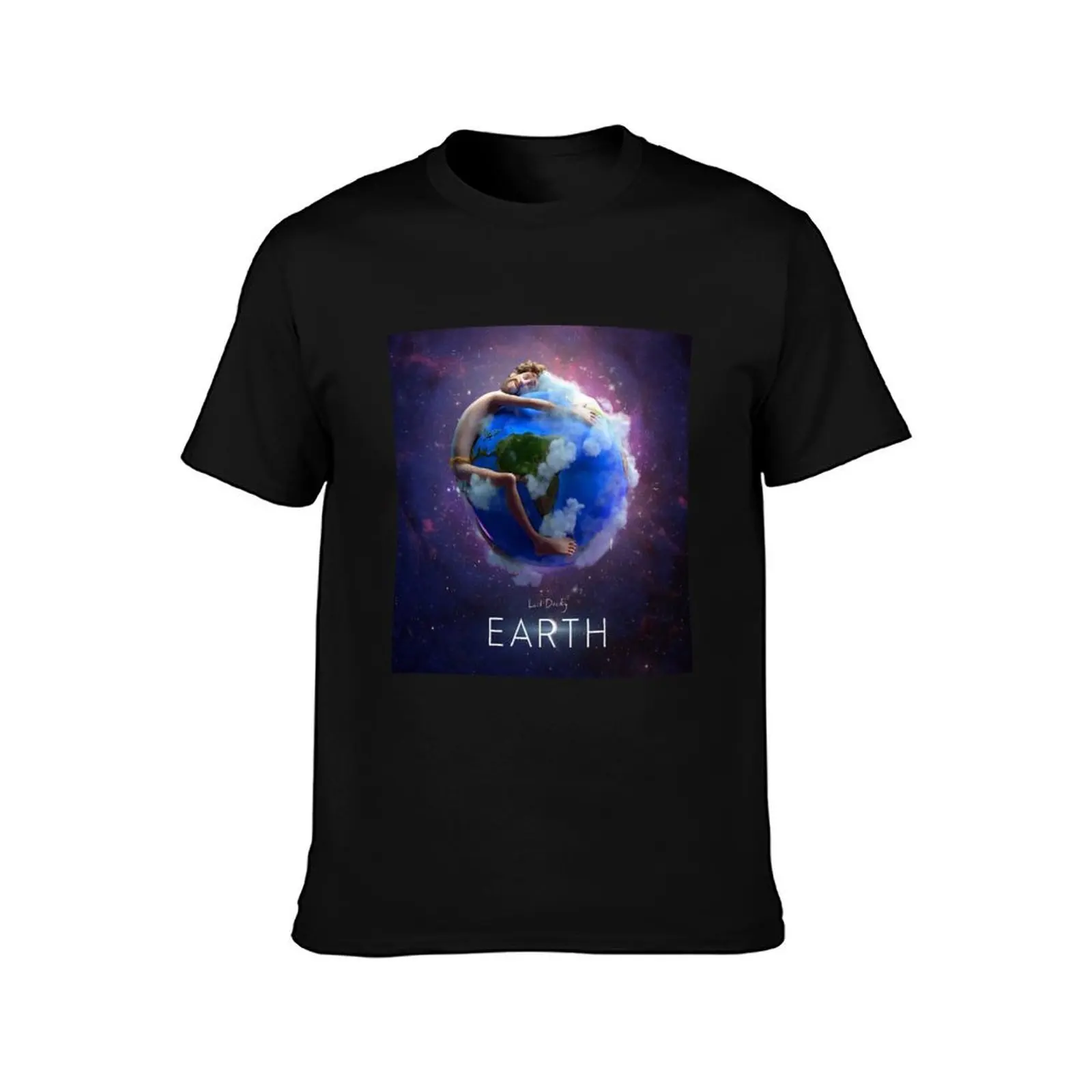 Lil Dicky Earth T-Shirt Basic Short Sleeve for Men T-Shirt