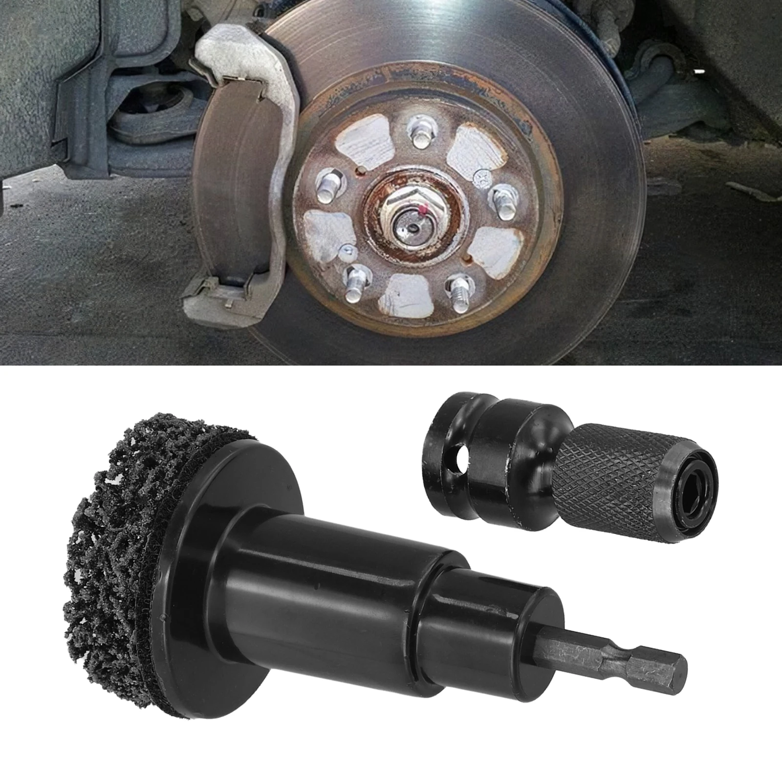 

Инструмент для удаления ржавчины вала ступицы автомобиля для обслуживания тормозного диска Эффективное чистящее средство для производительности транспортных средств