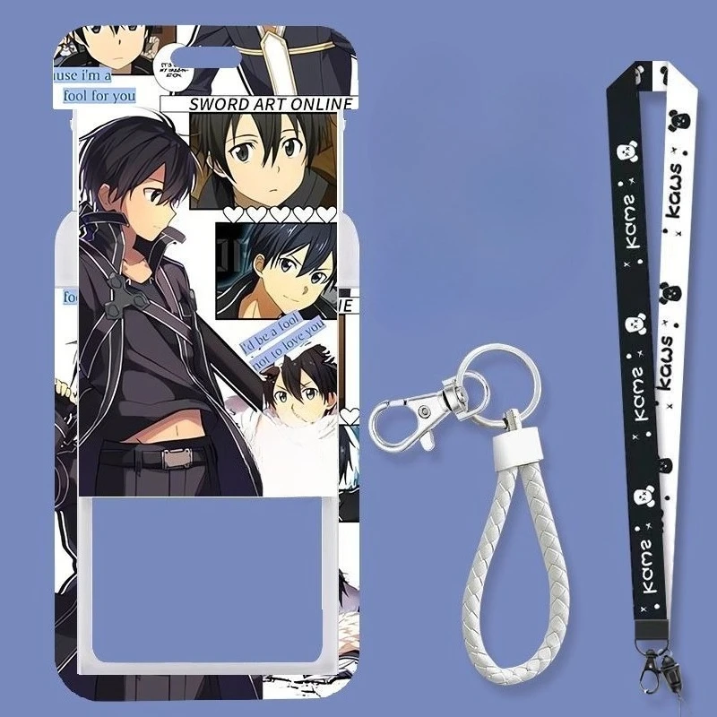 Custodia protettiva per carta Asuna Sword Art Online, custodia protettiva per carta di controllo accessi per documenti d'identità, campus creativo di alto valore