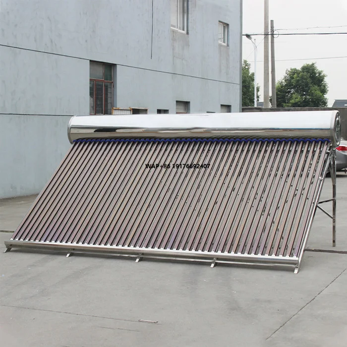 

House Smart Stainless Steel Photoelectric Integrated Complete Set Rural Bathing Solar Energy Water Heater