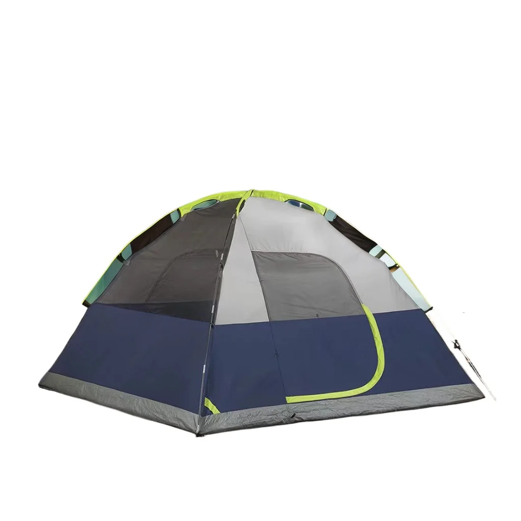 Hot Selling Outdoor Double-Layer Camping Tent Waterproof Picnic Tent With Automatic Features Sun Rain Wind Protection