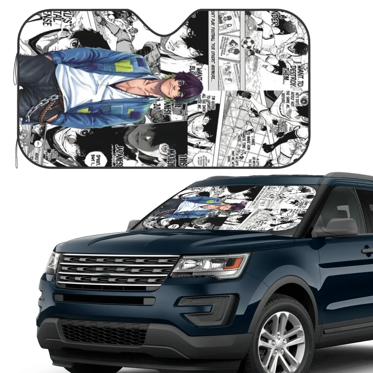 

Oliver Aiku Sunshade Windscreen Car Front Windshield Window Sun Visor Accessories Covers