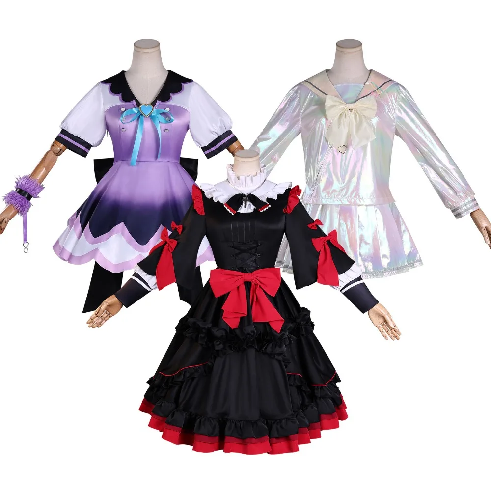 

Needy Streamer Overload KAngel Gokubara Miketsuka Poppo Cosplay Full Set Adult Women Anime Game Halloween Comic Con Outfit