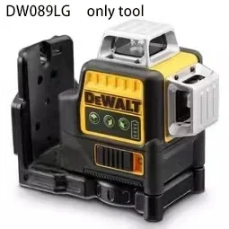 DeWalt-láser de nivelación automática, dispositivo con batería de litio de 12V, 3 lados, 360 grados, 12 líneas, Dw089lg