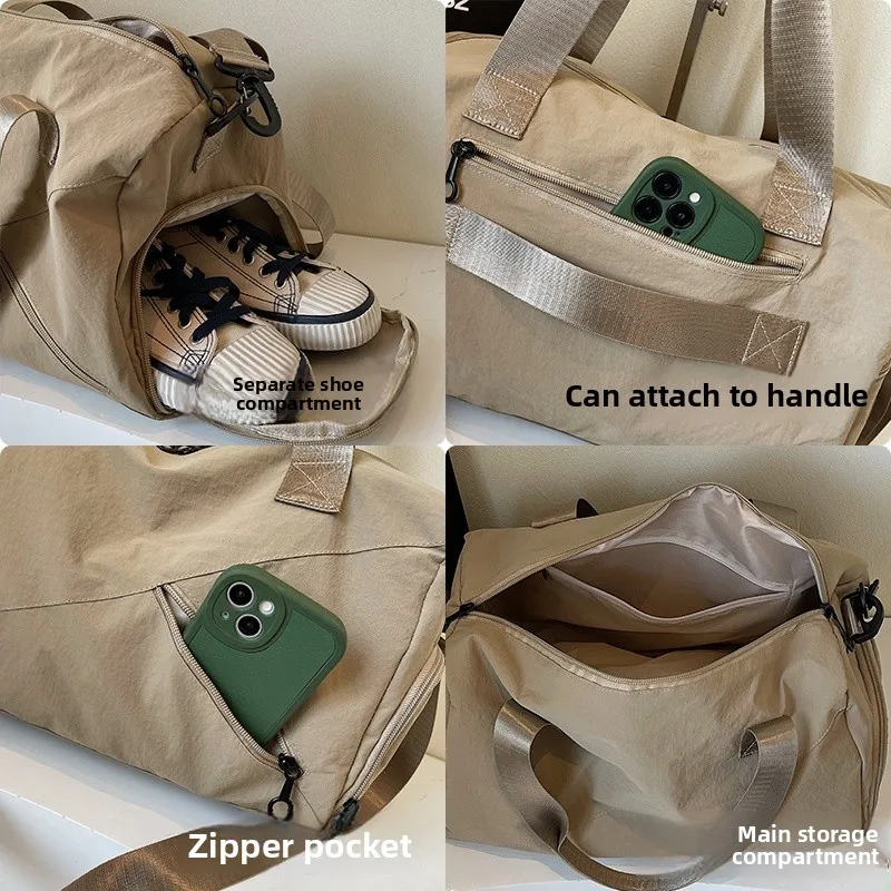 

Large Capaci Fitn Bag Women's Handheld ort Trip Lightweight Waterproof Storage Lage Bag Travel Bag for Busin Trips