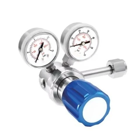 Cylinder Pressure Gauge Regulator for Oxygen CO2 Nitrogen Propane Helium Industrial Aluminum Regulator Natural Gas