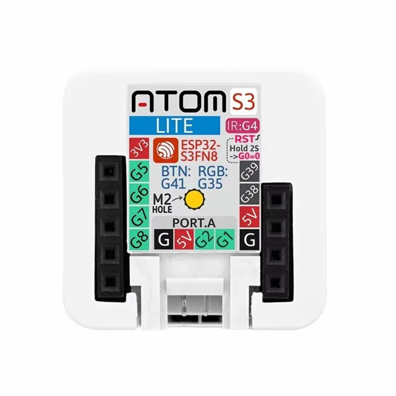 

ATOMS3 Lite ESP32S3 Dev Kit ESP32-S3 Programmable Controller Embedded Iot Application Developed Based On ESP32-S3FN8-AU47
