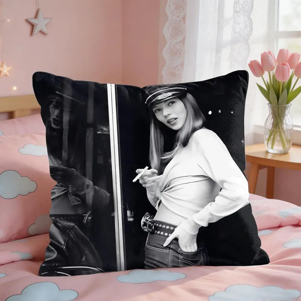 Model K-Kate M-Moss Cushion Cover Square Short Plush Pillow Case Living Room Sofa Home Decor Funda 40X40