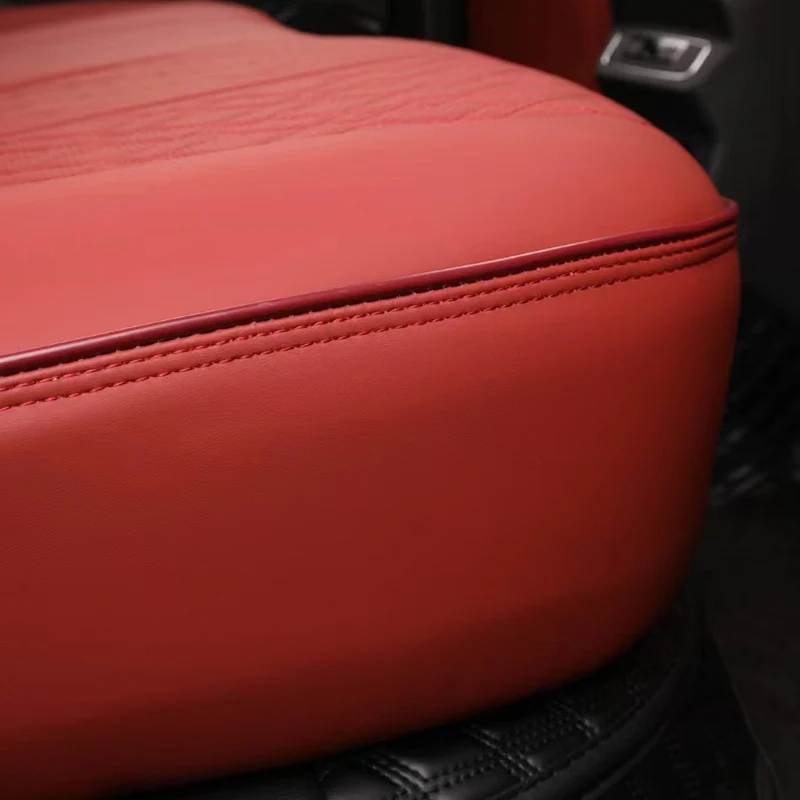 Maßgefertigte Auto-Zubehörteile Sitzbezüge 5-Sitzer Leder für Audi A3 A4 A5 A6 A1 A7 Kits Audi-Serie – Detail 5