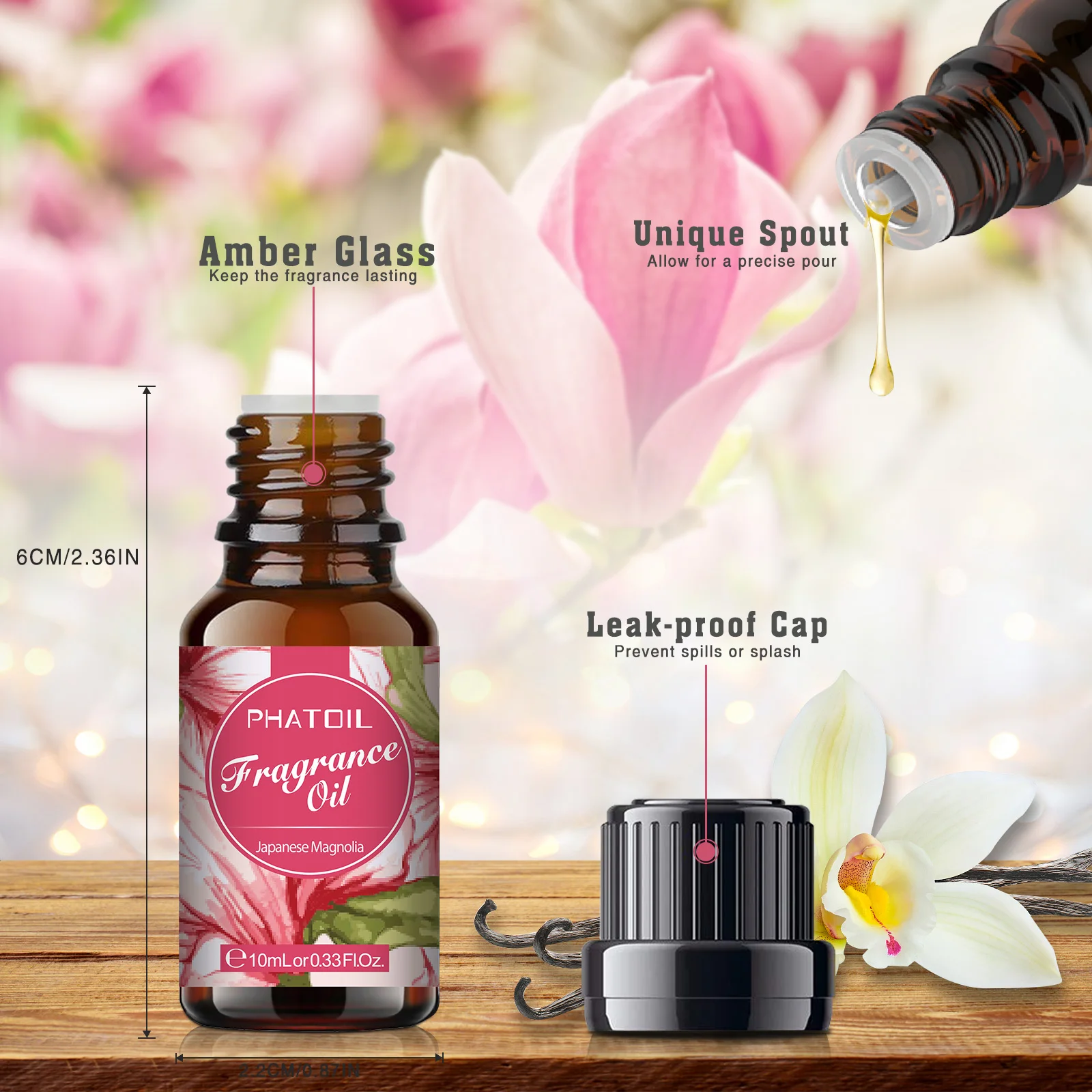 PHATOIL Set di oli essenziali  - Musk White Oil recensione e prezzo