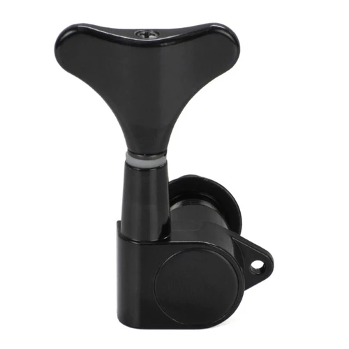 Imagen 2 del producto Clavijas de afinación de bajo eléctrico, cabezales de máquina abiertos, perillas, afinadores de cuerdas para bajo eléctrico de 4 cuerdas, mano derecha/izquierda