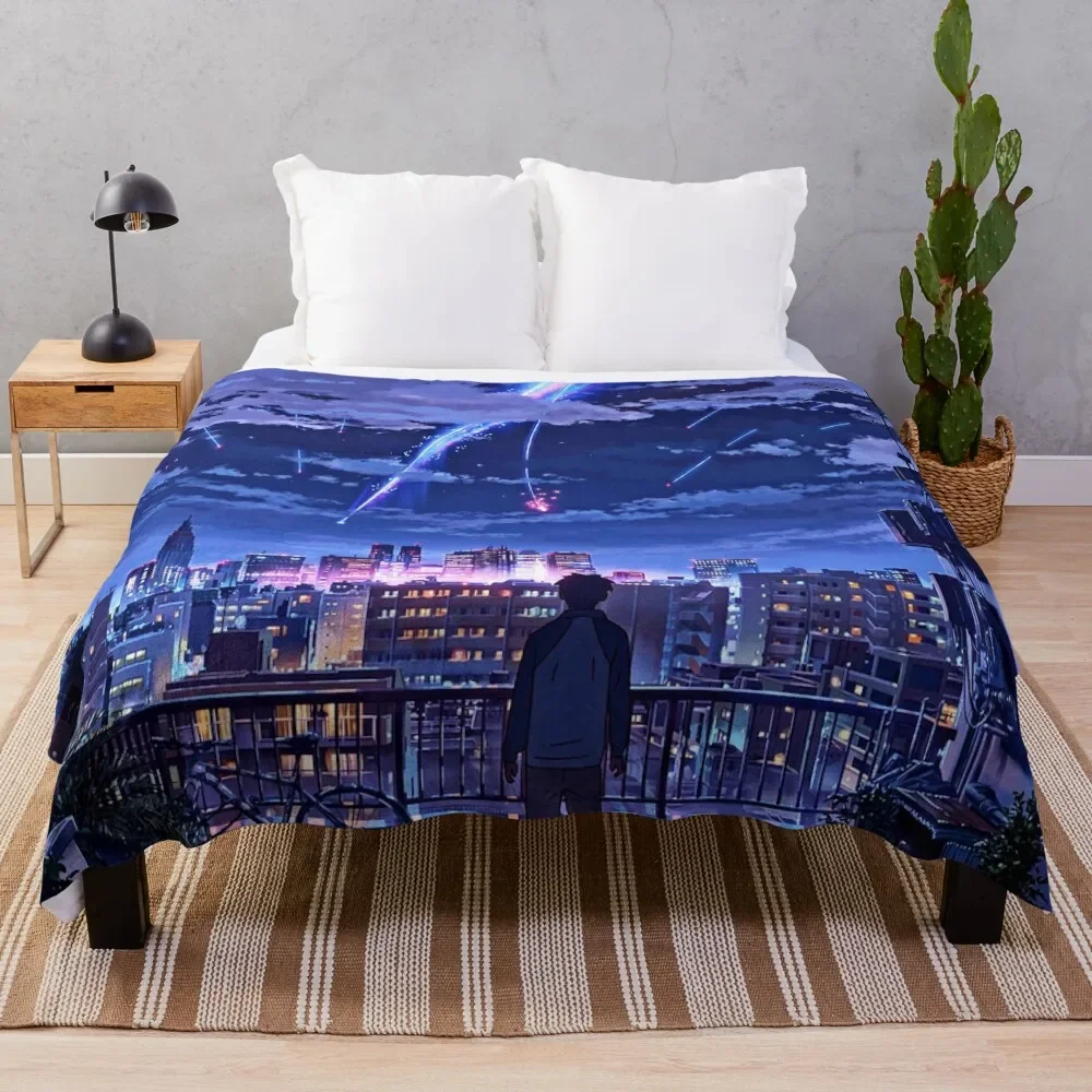 

A Familiar Feeling Throw Blanket Lightweight Cozy Blanket for Bed Sofa