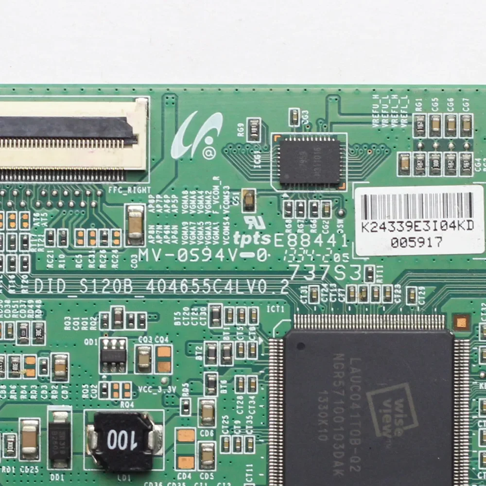 Did_s120b _ 404655c4lv0.2 оригинальная ТВ логическая плата T-Con плата
