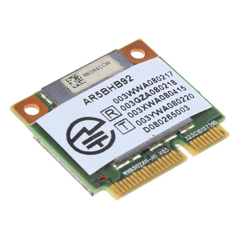 E8BA ATHEROS AR9280 2.4GHZ 5GHZ WLAN MINI PCI-Express AR5BHB92 لبطاقة شبكة WIFI WIFI LINUX WIN10