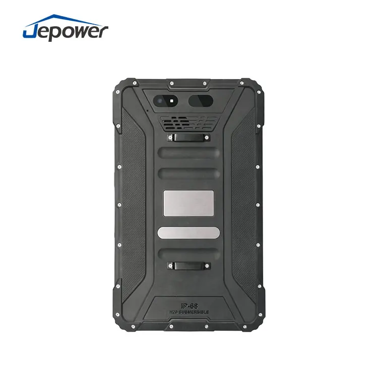 Tablet Industrial Portátil de 8 Polegadas com Android, Leitor Biométrico de Impressão Digital e RFID, com Altas Medidas de Segurança