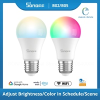SONOFF WiFi Smart LED Light B02-BL-A60/B05-BL-A60 9W E27 Dimmable Lamp Bulbs EweLink APP Control Works With Alexa Google Home