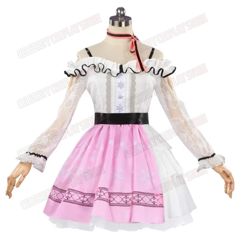 Nuovo 2025 Gioco Infinity Nikki Costume Cosplay Ragazza Vestito Lolita Rosa Uniforme Masquerade Outfit Bella Abbigliamento Vestito Del Partito Vestiti