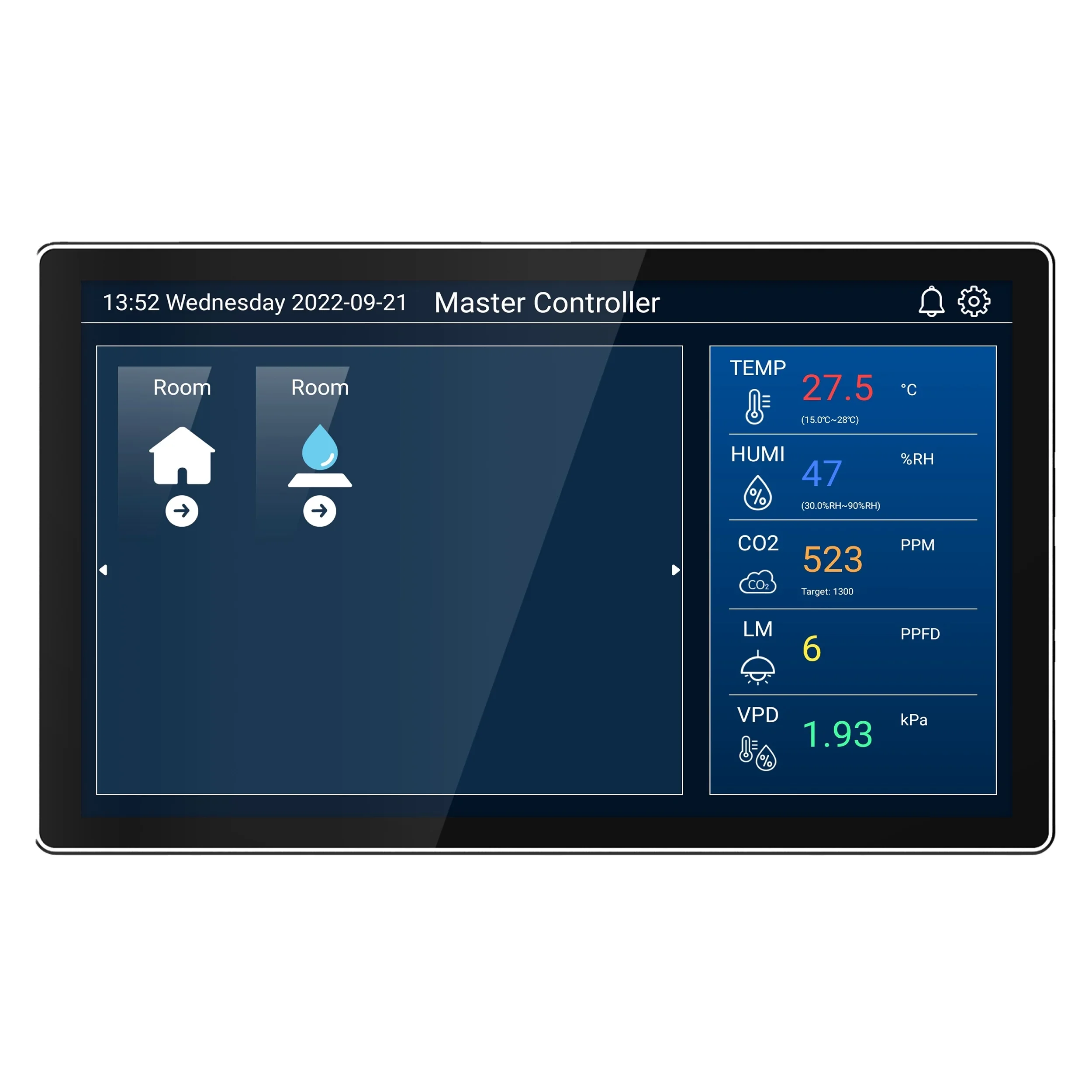 

Pro-leaf Beleaf System Climate And Irrigation Control System For Single /multiple Room Smart Master Controller