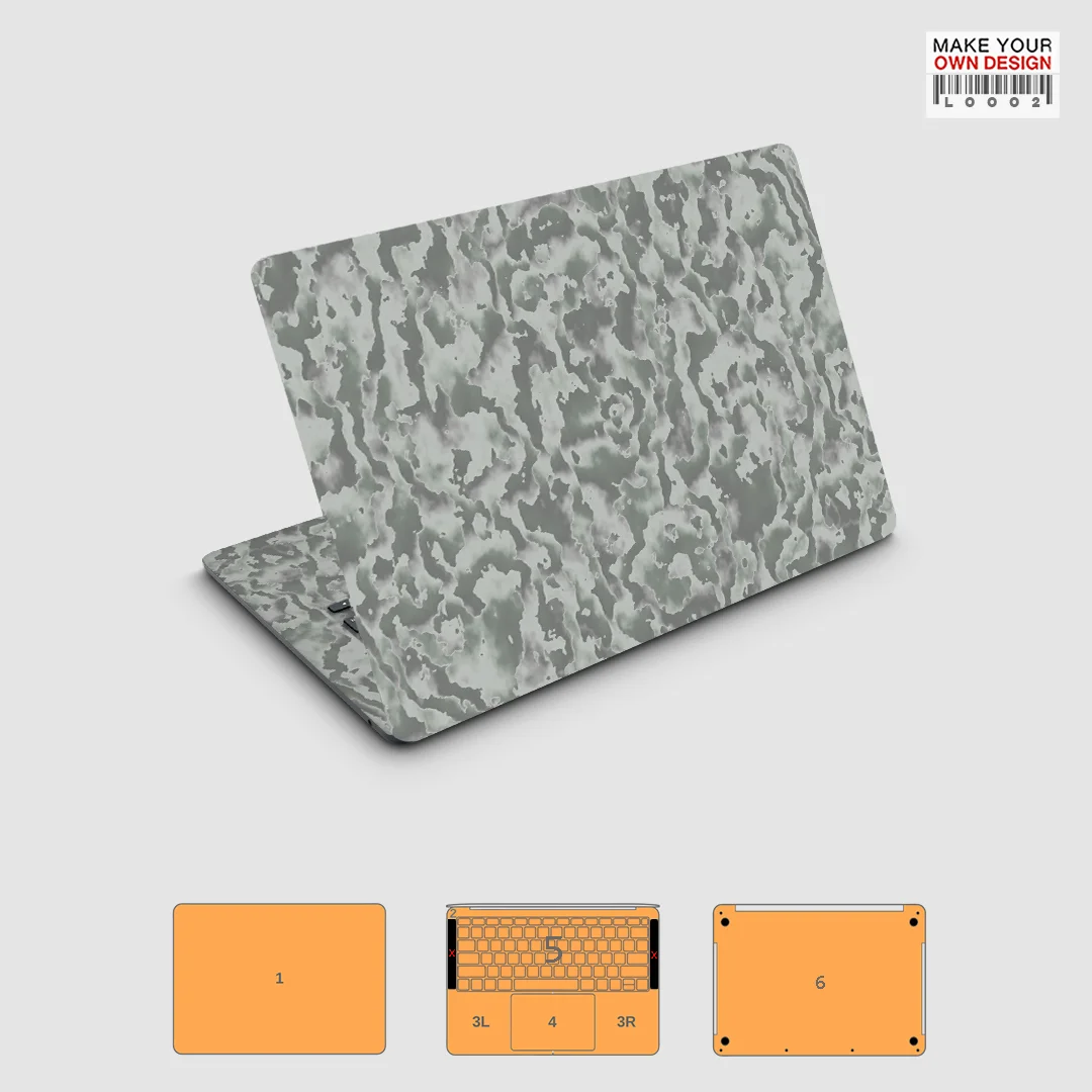 

3M Texture Laptop Skin Protection Film For Macbook Air 13 13.6 15.3 M1 M2 Pro 14 16 2023 Anti-Scratch Laptop Cover Sticker