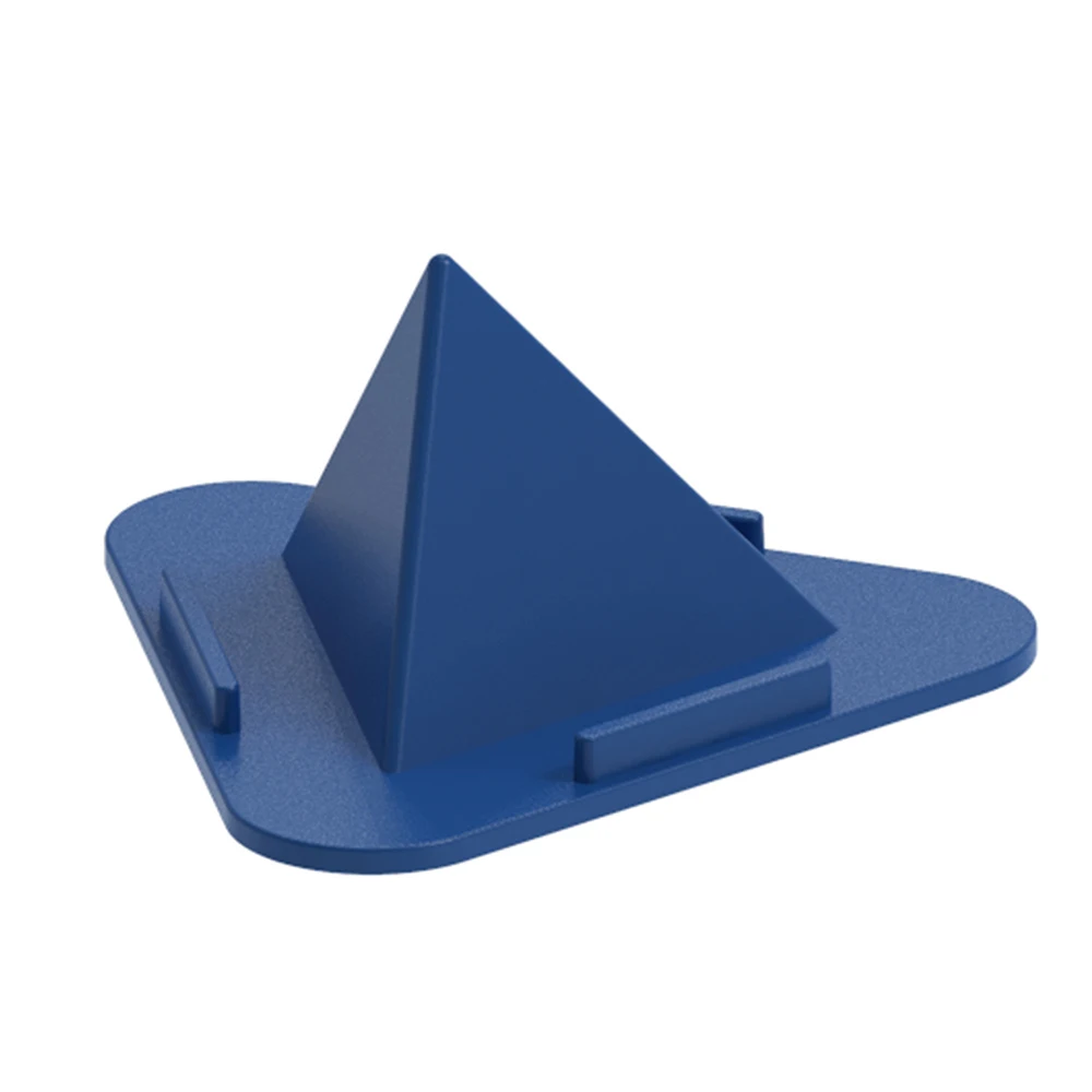 Pyramid Shape Desktop Phone Holder, Mini Tablet Stand