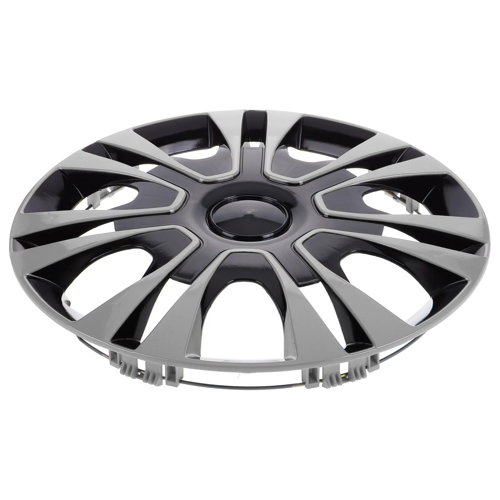 

1pcs 13 Inch Universal Black Caps Auto Accessories Wheel Cover Tire Rim Caps Vehicle Parts Durable Pp Waterproof Easy