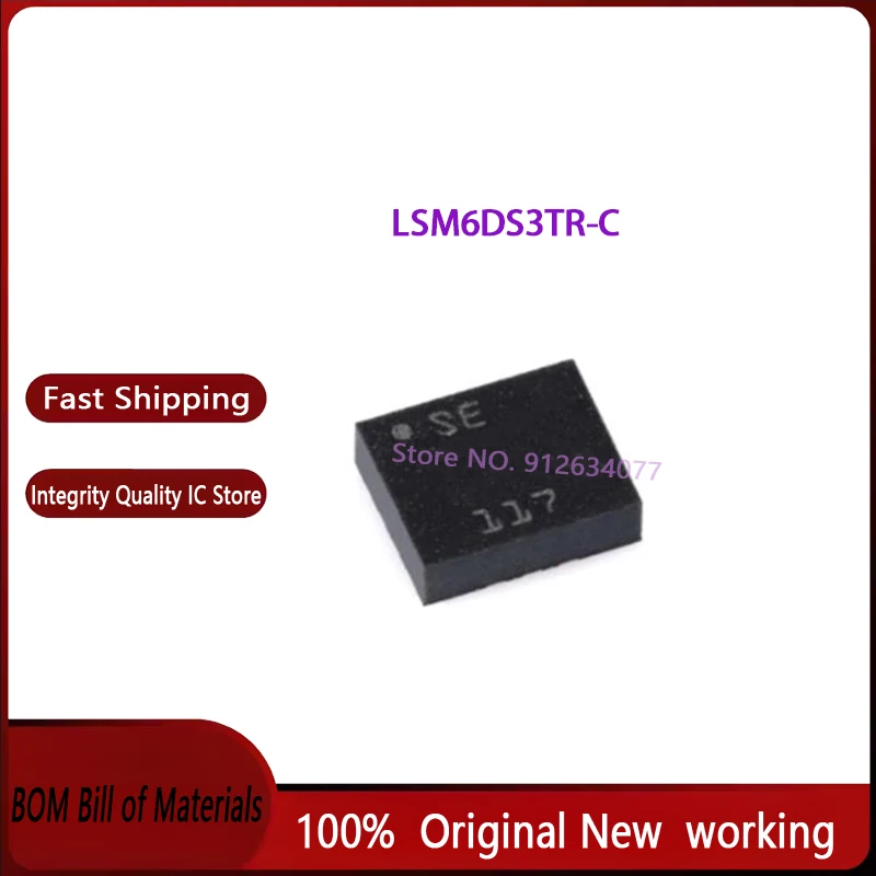 10PCS~50PCS/LOT LSM6DS3TR-C LSM6DS3TR LSM6DS3 LGA-14 New original