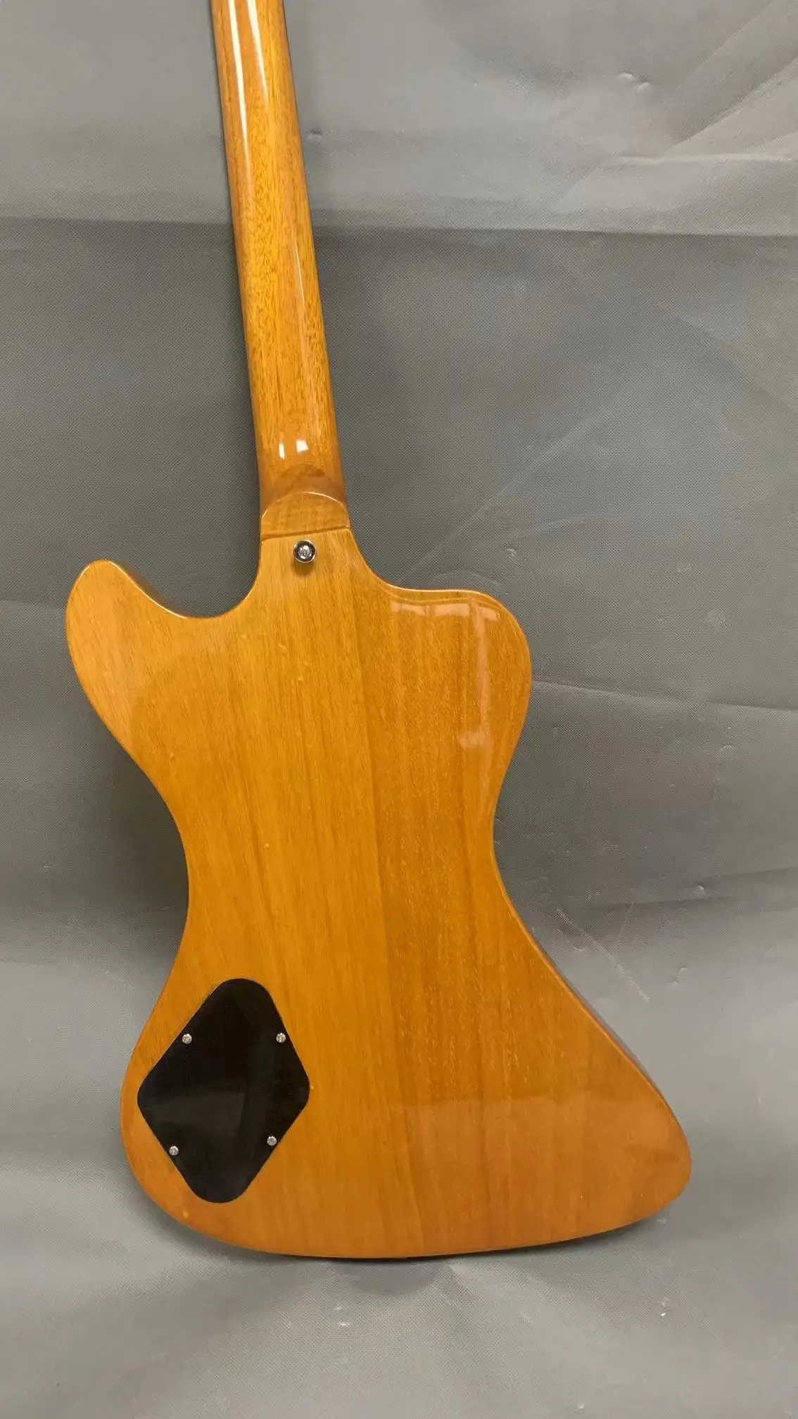 From China factory to manufacture high-end custom 6 string electric guitar, transparent yellow body, double pickup, free shippin