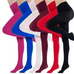 Bas longs sexy en velours pour femmes, grande taille, collants élastiques, lingerie d'écolière, printemps, été, automne