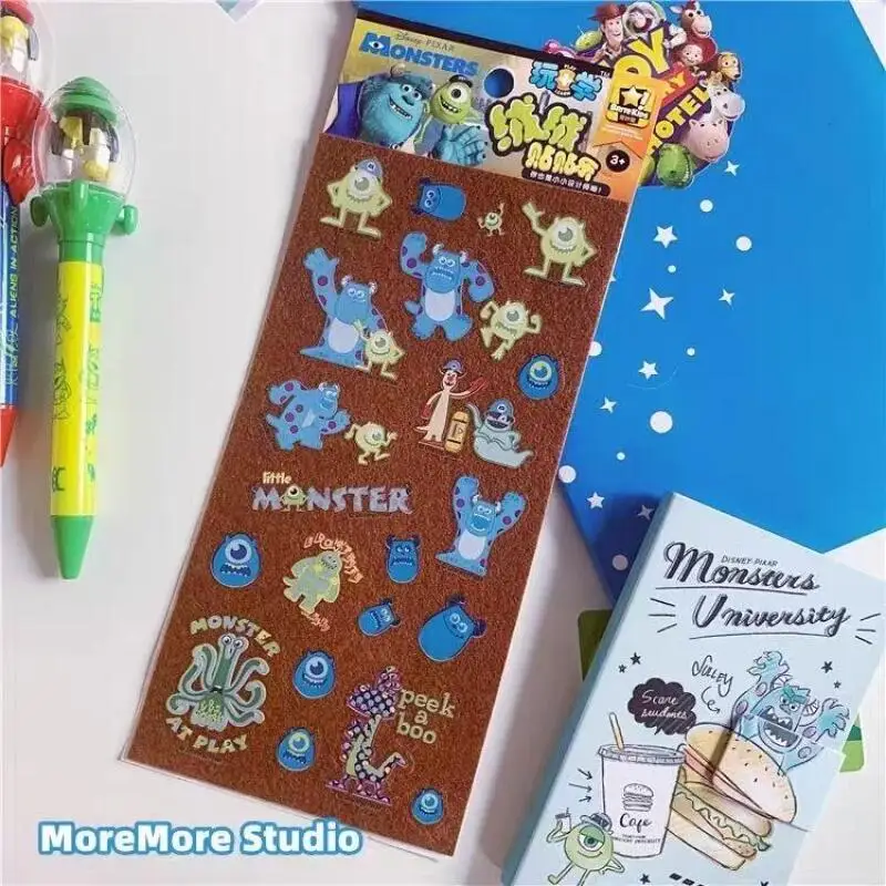 

Университет монстров Диснея Джеймс П. Салливан Майк трехмерная фетровая наклейка Diy чехол для телефона чашка воды друг подарок на день рождения