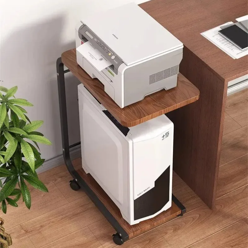 UniversalCPU Stand with Wheels Heavy Duty Metal PC Roller Under Desk Adjustable Computer Tower Home Office Lockable Casters Base