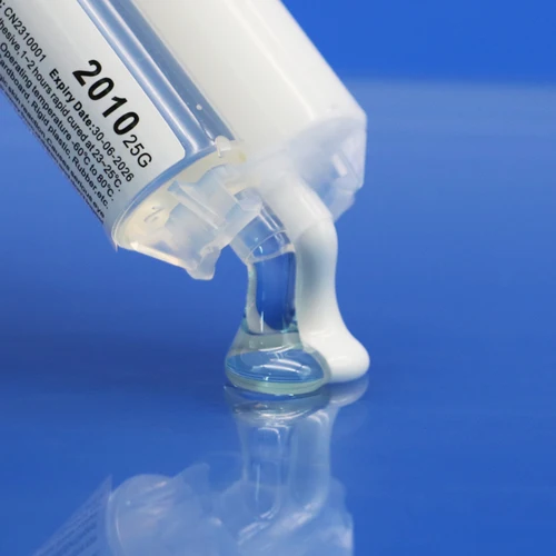 Pegamento AB rápido de resina epoxi blanca 2010, Parche de electrodoméstico, aplicador de líquido de 25g, 2 componentes, 5 minutos, adhesivo epoxi de curado rápido