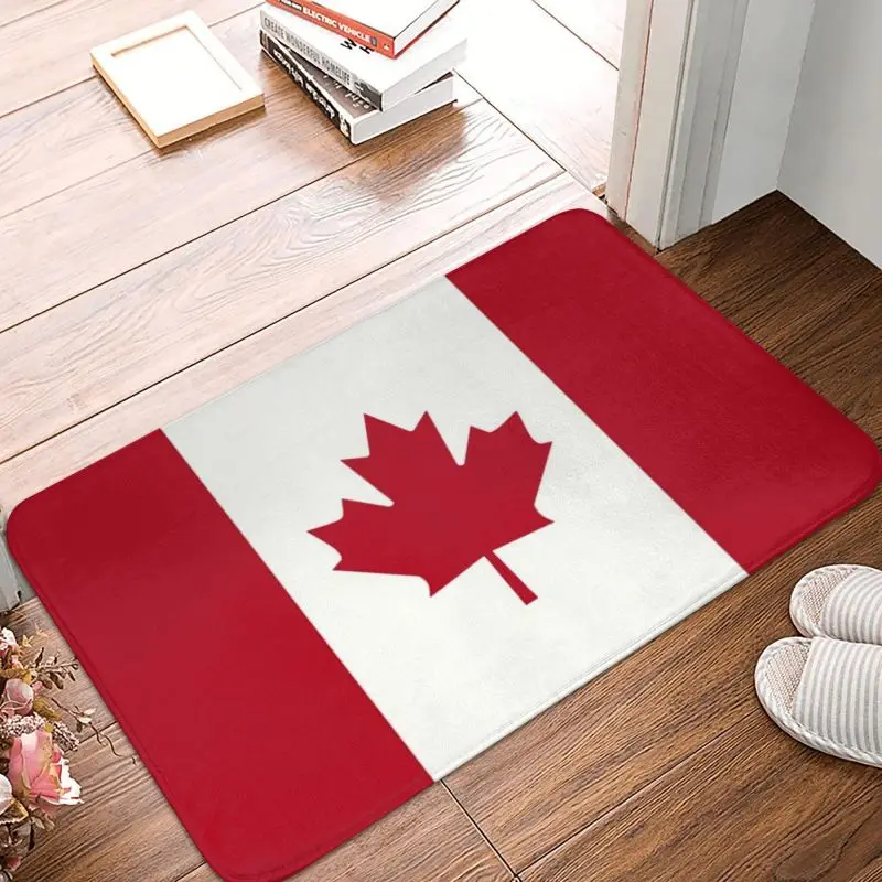 Personalized Flag Of Canada Doormat Mat Anti-Slip Patriotism Bath Kitchen Toilet Rug Carpet 40*60cm