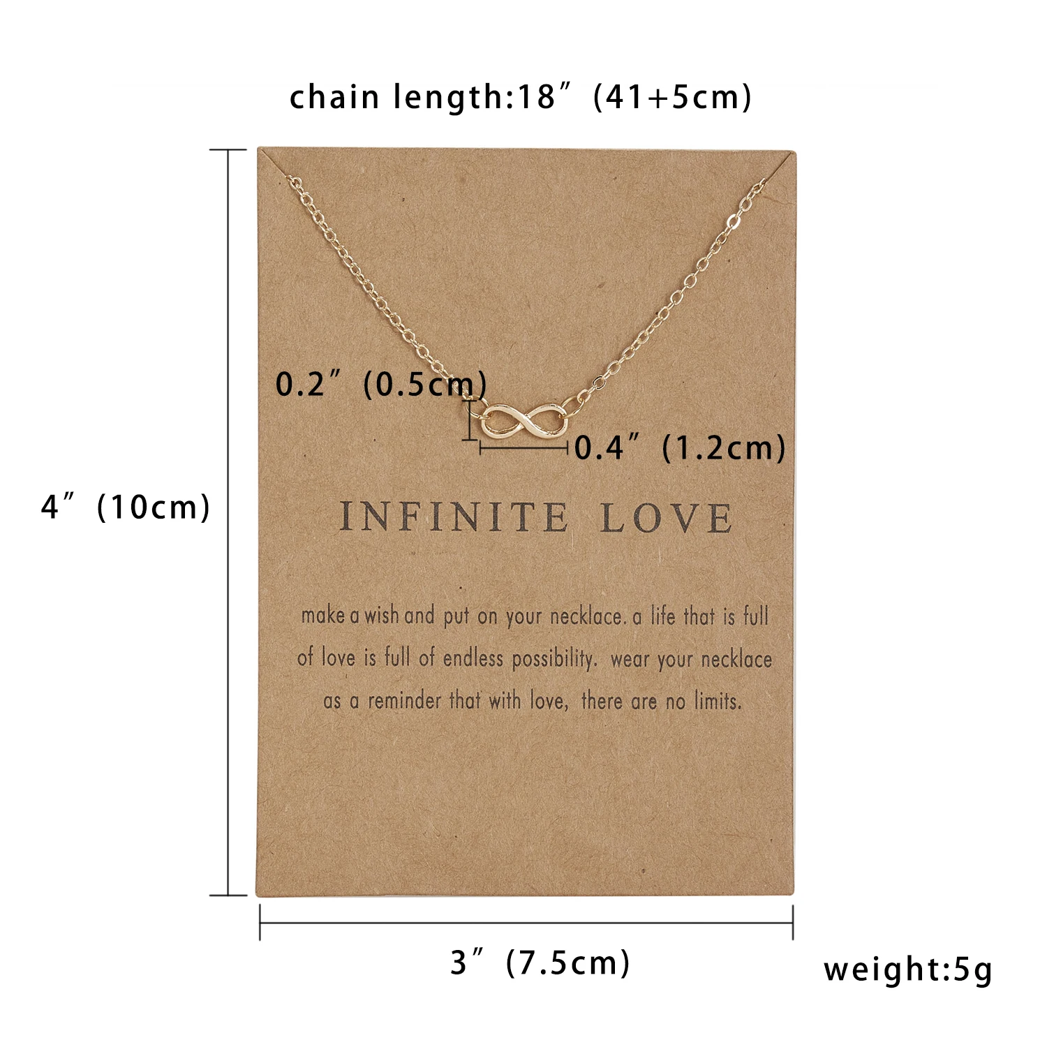 Minimalist Infinity Symbol Pendant Necklace for Women Delicate Silver Color Clavicle Chain Necklace Party Friendship Jewelry