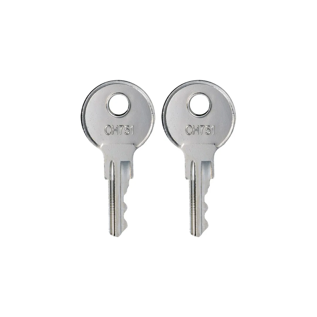 2pc Universal Key CH751 for Multiple Type Locks CH751 Keys Rv Baggage Compartment Lock Keys South Co Tri-Mark Rv Camper