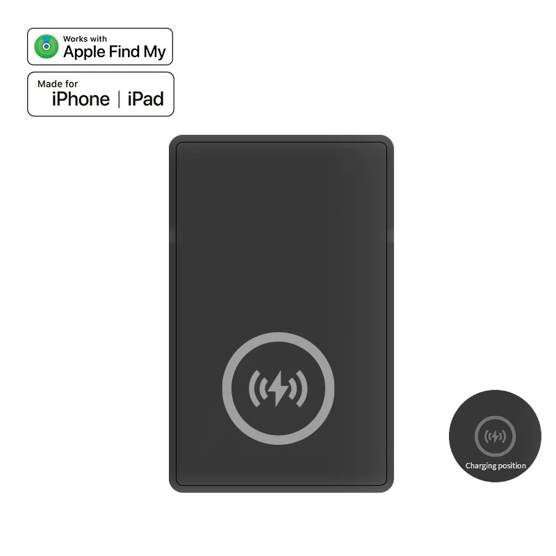 Smart Bluetooth GPS Card Tracker Based on IOS Find My APP Anti Lost Item Locator for IPhone Luggage Bag Key Finder Tag