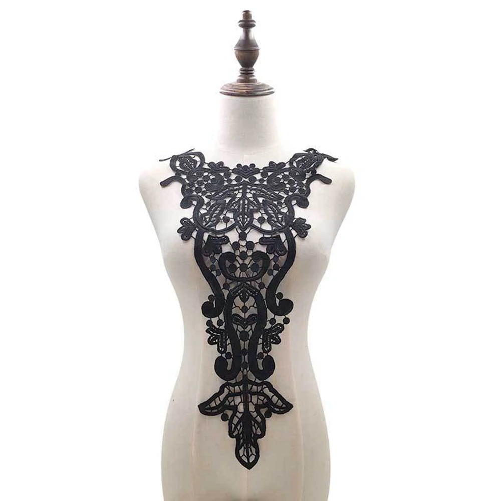 Flower 8 Style Scrapbooking DIY Neckline Apparel Sewing Fabric Embroidery Lace Garment Accessories